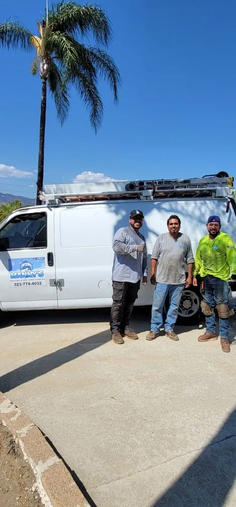 Slide of Manny's Heating & Air Conditioning