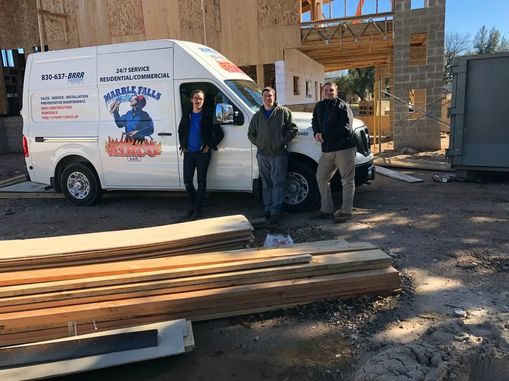 Slide of Marble Falls AirCo