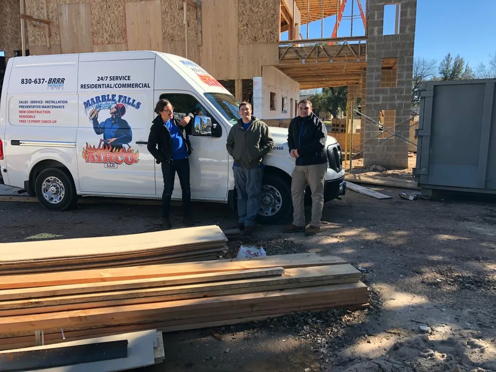 Slide of Marble Falls AirCo