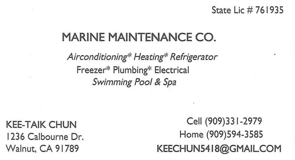 Marine Maintenance Logo