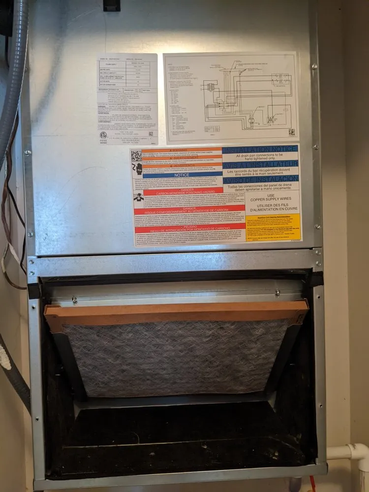 Slide of Marion Heating and Cooling