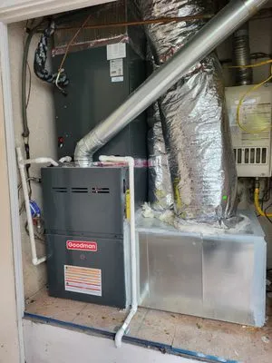 Mario's Air Conditioning,And Heating Logo