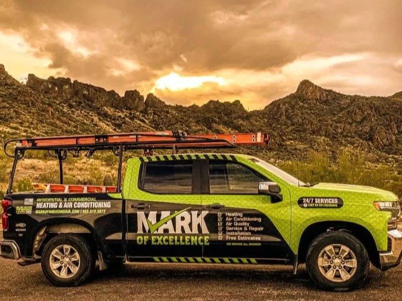 Slide of Mark Of Excellence Heating & Air Conditioning