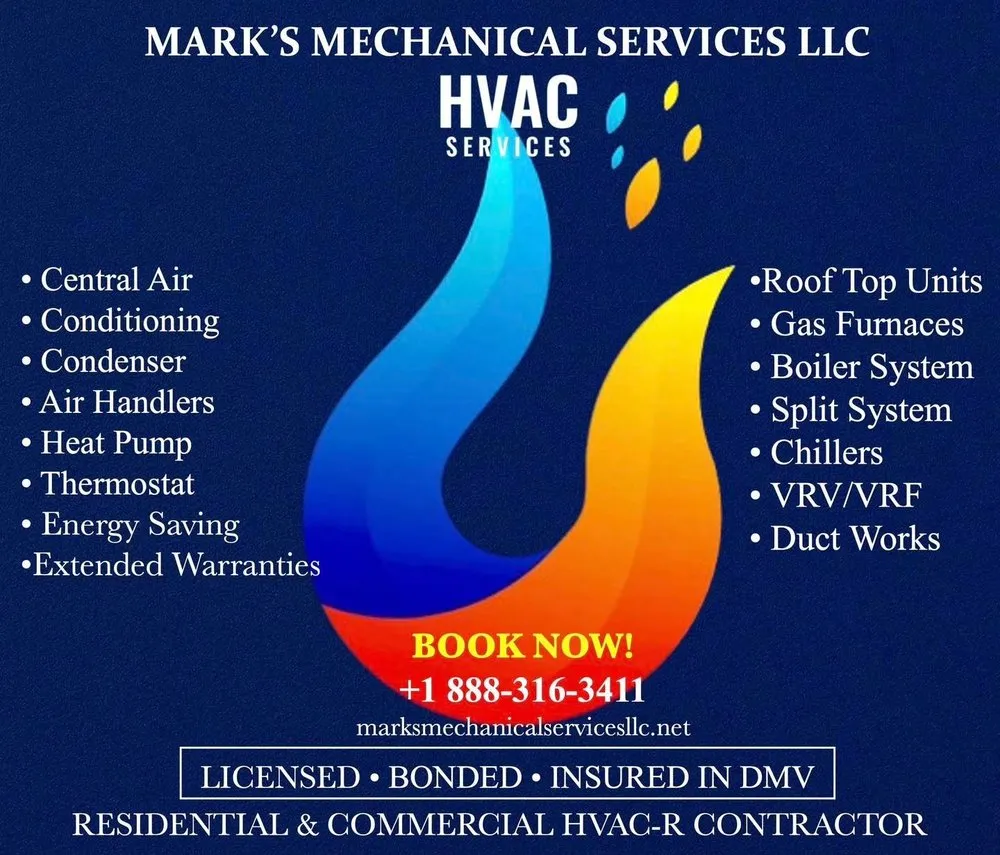 Slide of Mark’s Mechanical Services