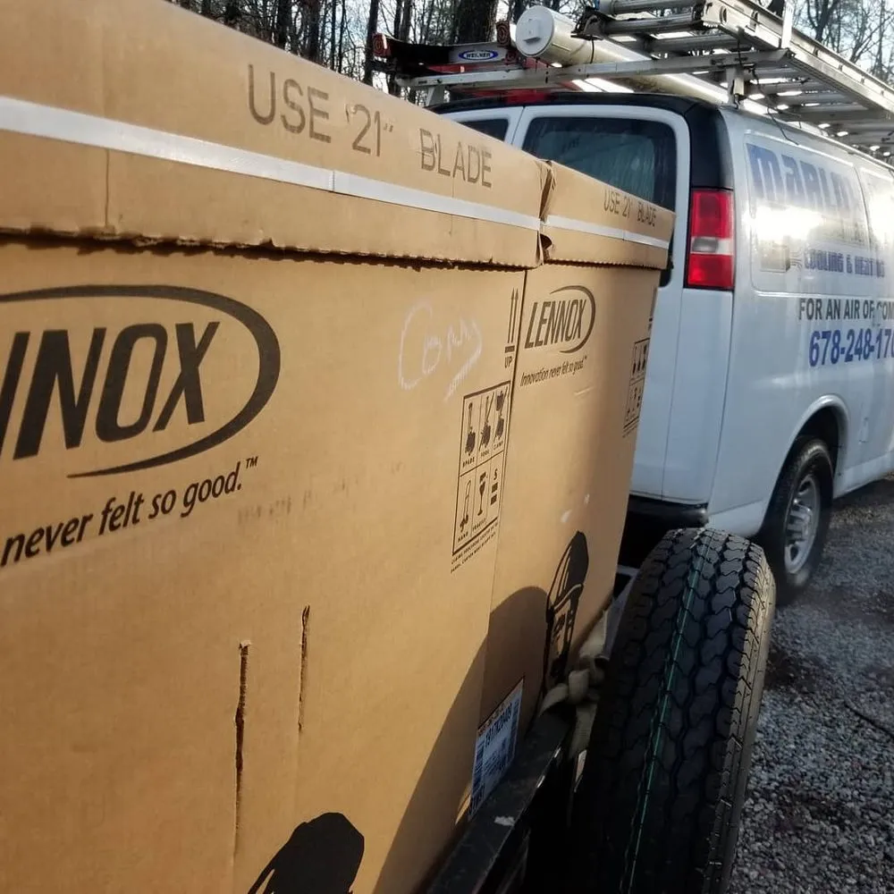 Slide of Marlow Mechanical Cooling & Heating