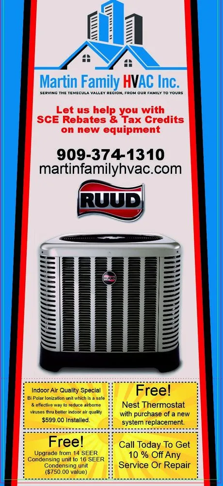 Slide of Martin Family HVAC Inc.