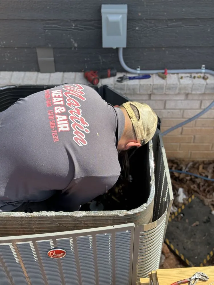 Top-rated air conditioning service for residential systems across Garfield, AR - Martin Heat & Air