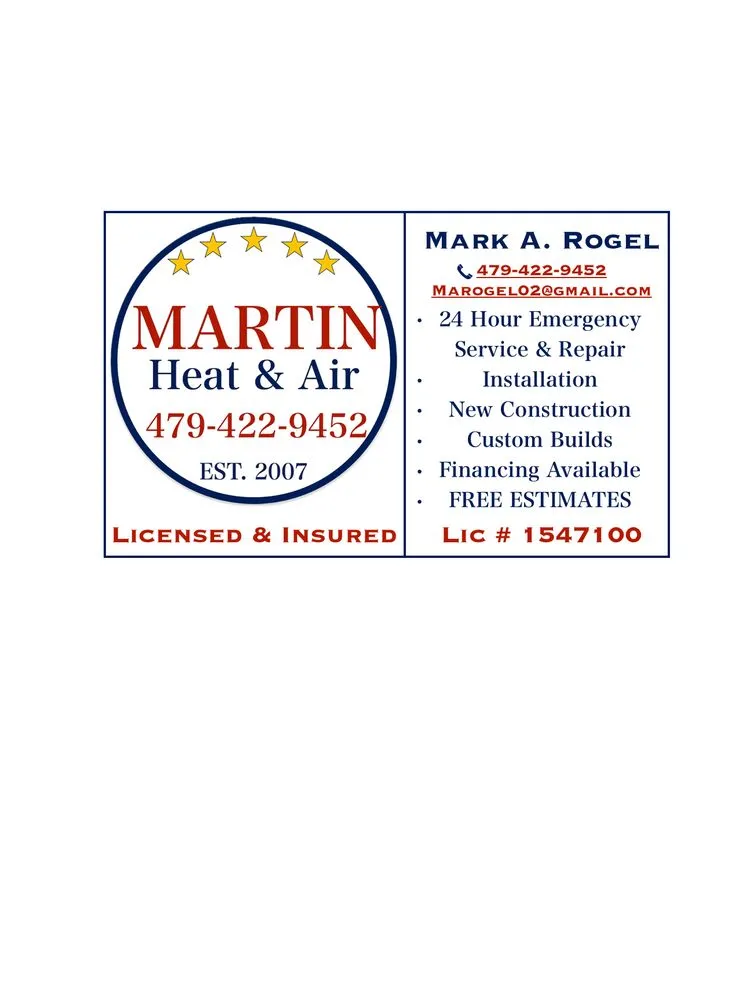 Trusted air conditioning tune-up in Garfield, AR - Martin Heat & Air