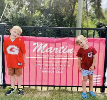 Martin Heating and Air Conditioning Logo