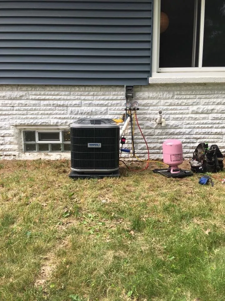 Slide of Martin Mechanical Heating and Cooling