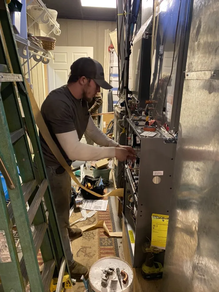 Slide of Martin's Heating and Cooling