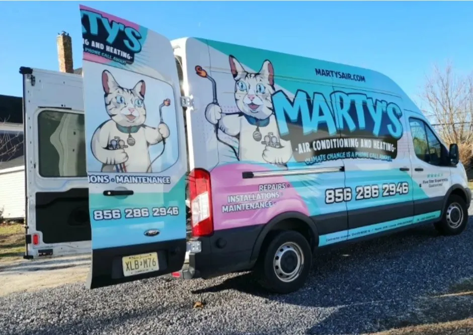 Slide of Marty's Air Conditioning and Heating