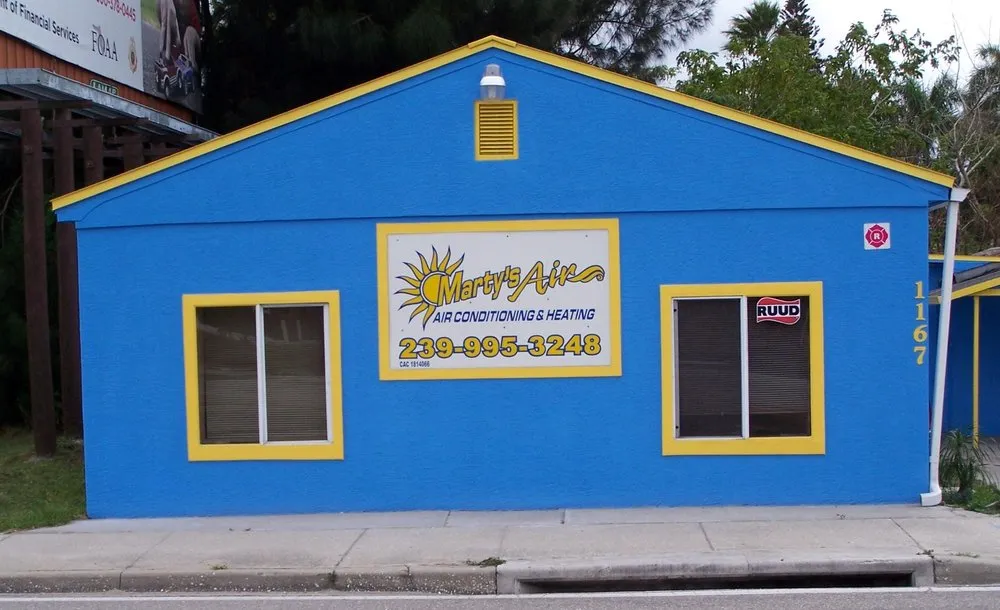 Slide of Marty's Air Conditioning