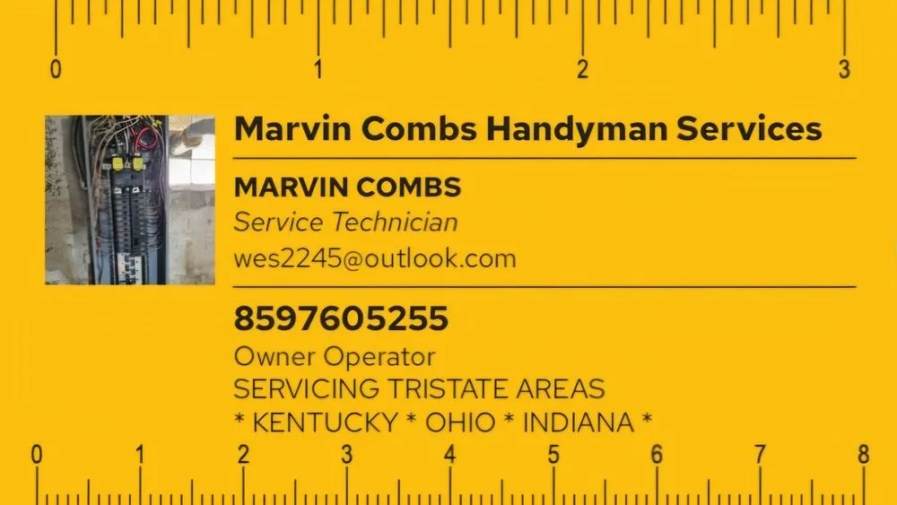 Slide of Marvin Combs Handyman Services