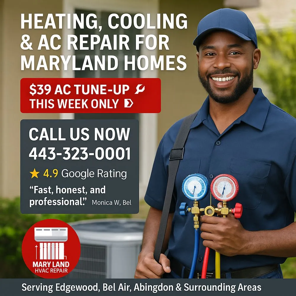 Slide of Maryland HVAC Repair