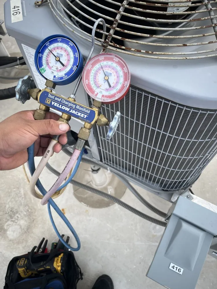 Slide of Master AC And Heat