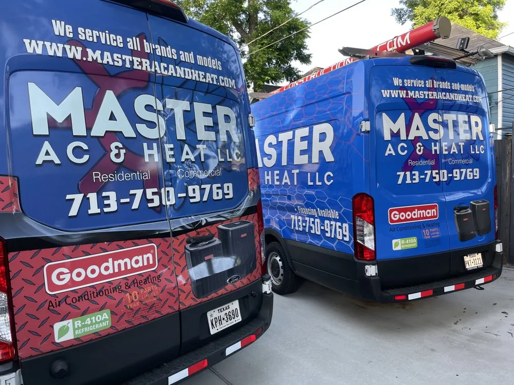 Slide of Master AC And Heat