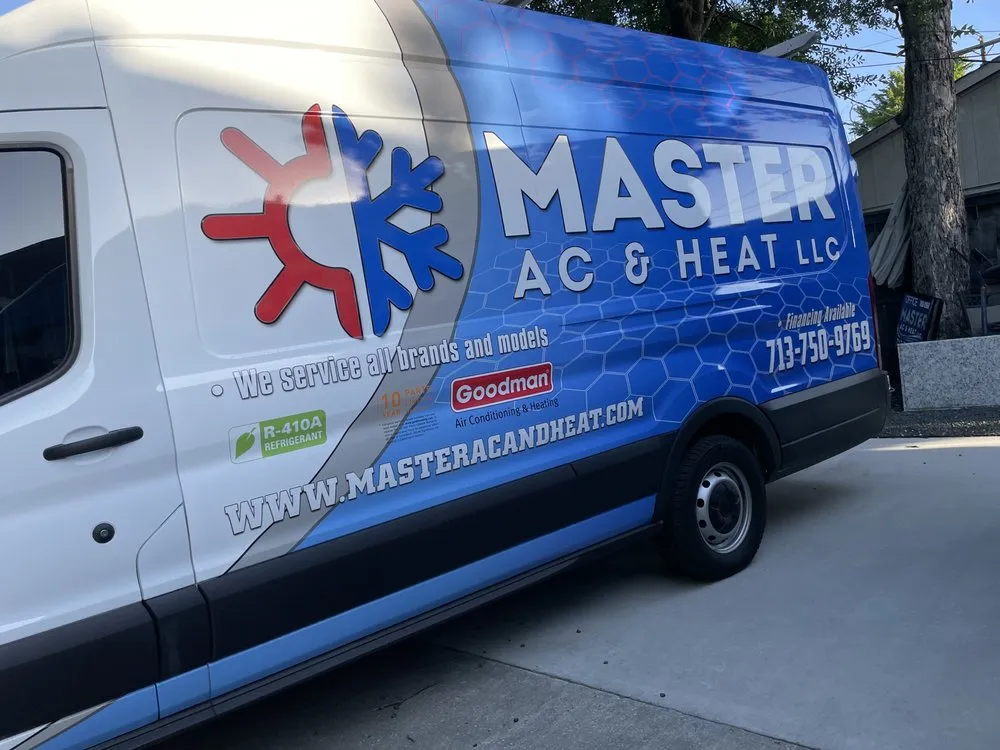 Slide of Master AC And Heat