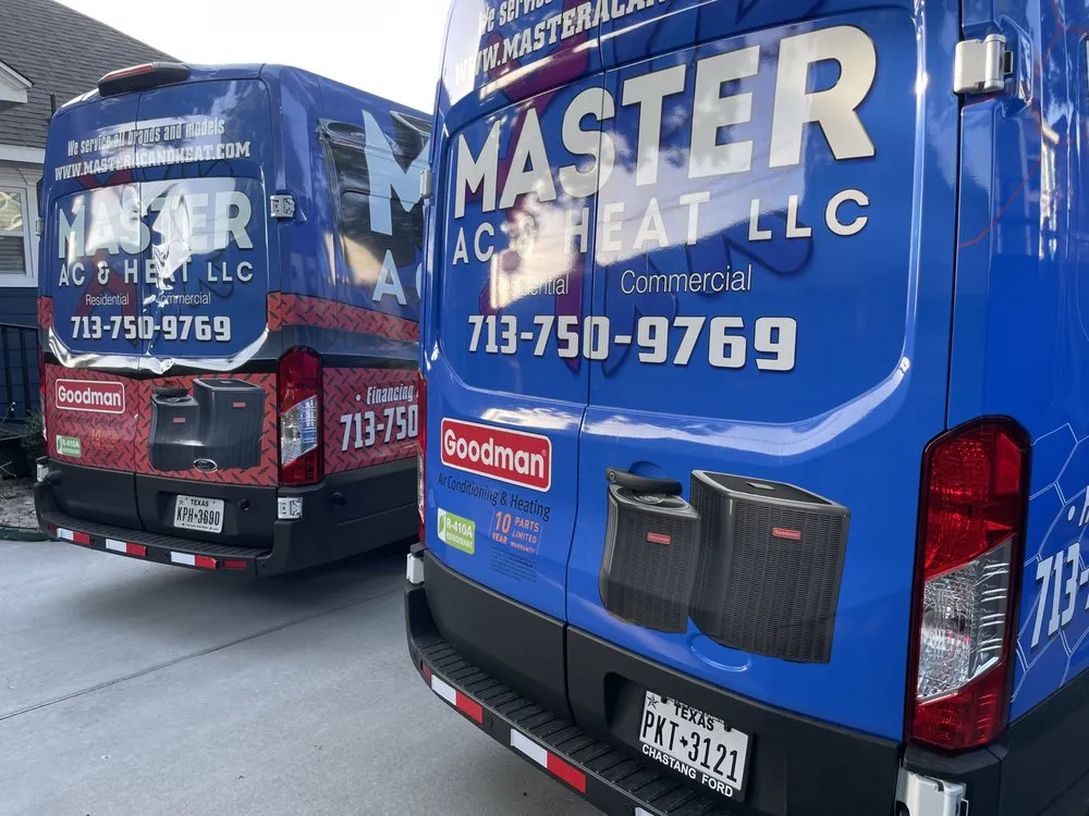 Slide of Master AC And Heat