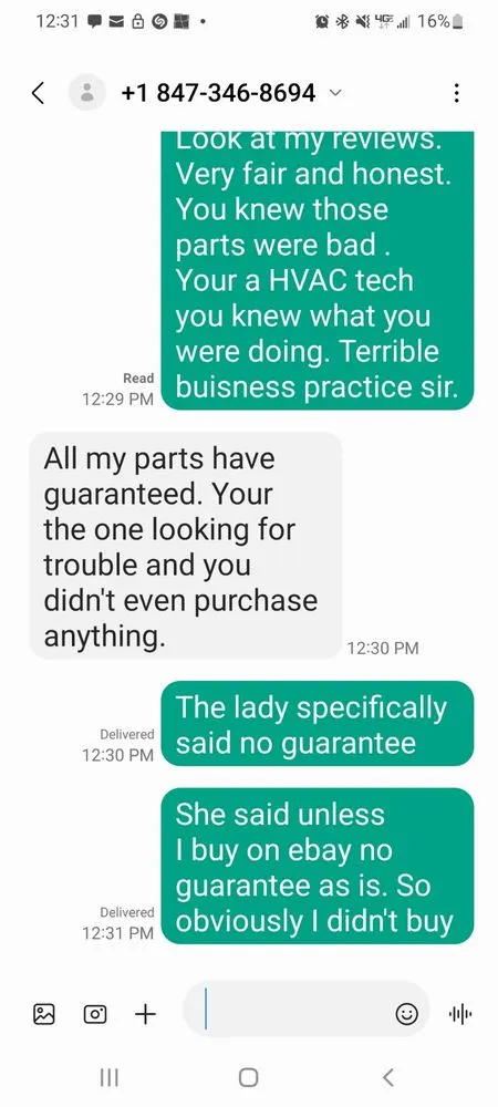 Slide of Master Tech, HVAC