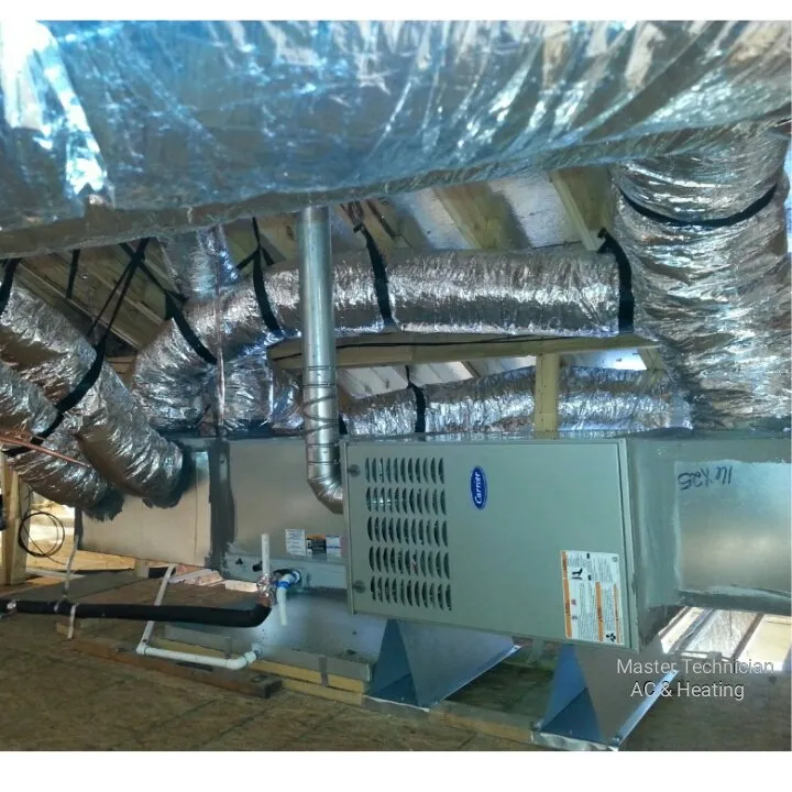 Slide of Master Technician AC & Heating