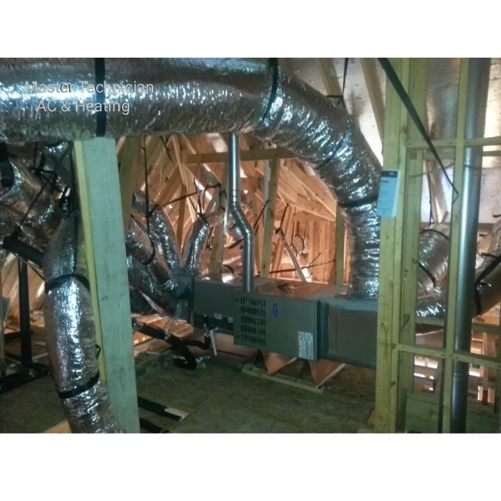 Slide of Master Technician AC & Heating