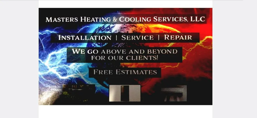 Slide of Masters Heating and Cooling services