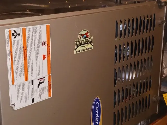 Slide of Matador Cooling and Heating