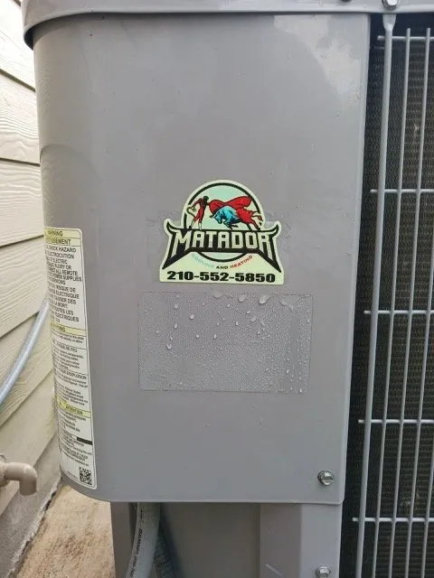Slide of Matador Cooling and Heating