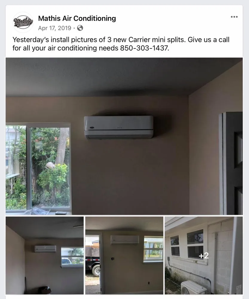 Slide of Mathis Air Conditioning