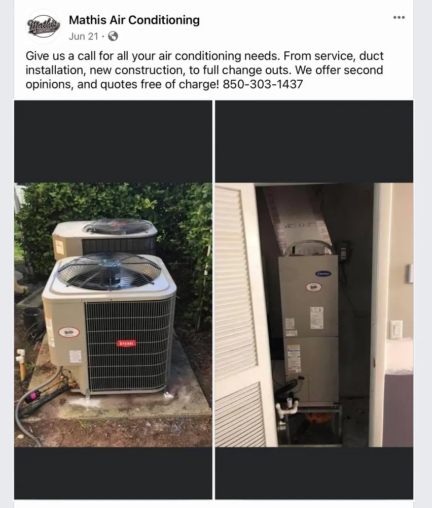 Slide of Mathis Air Conditioning