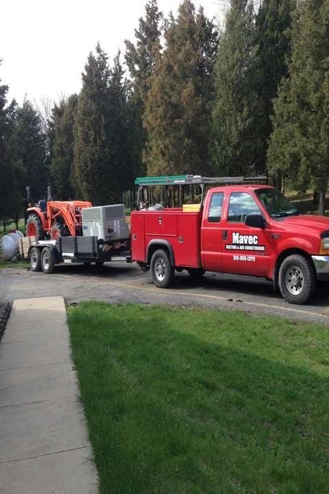 Slide of Mavec Heating , A/C & Refrigeration