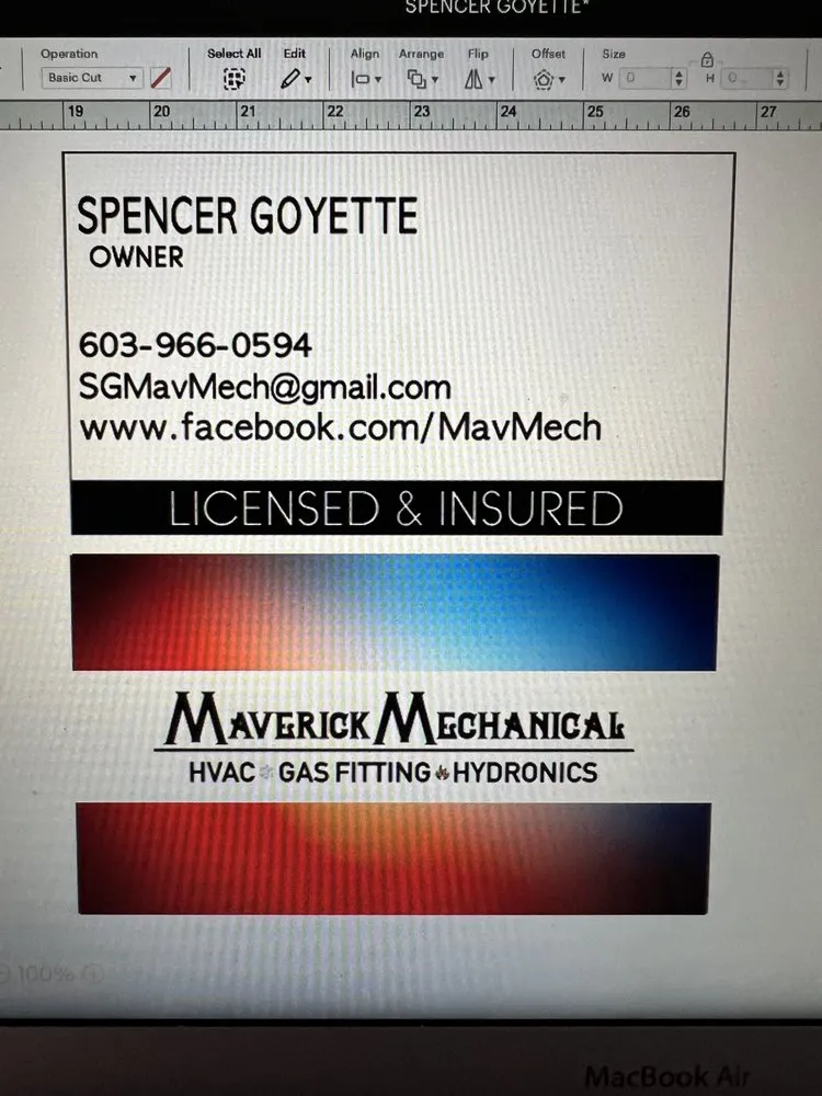 Slide of Maverick Mechanical