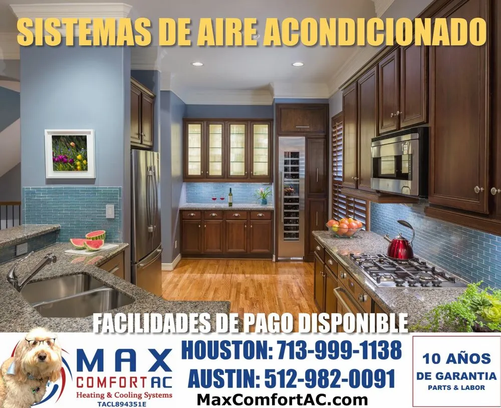 Slide of Max Comfort AC