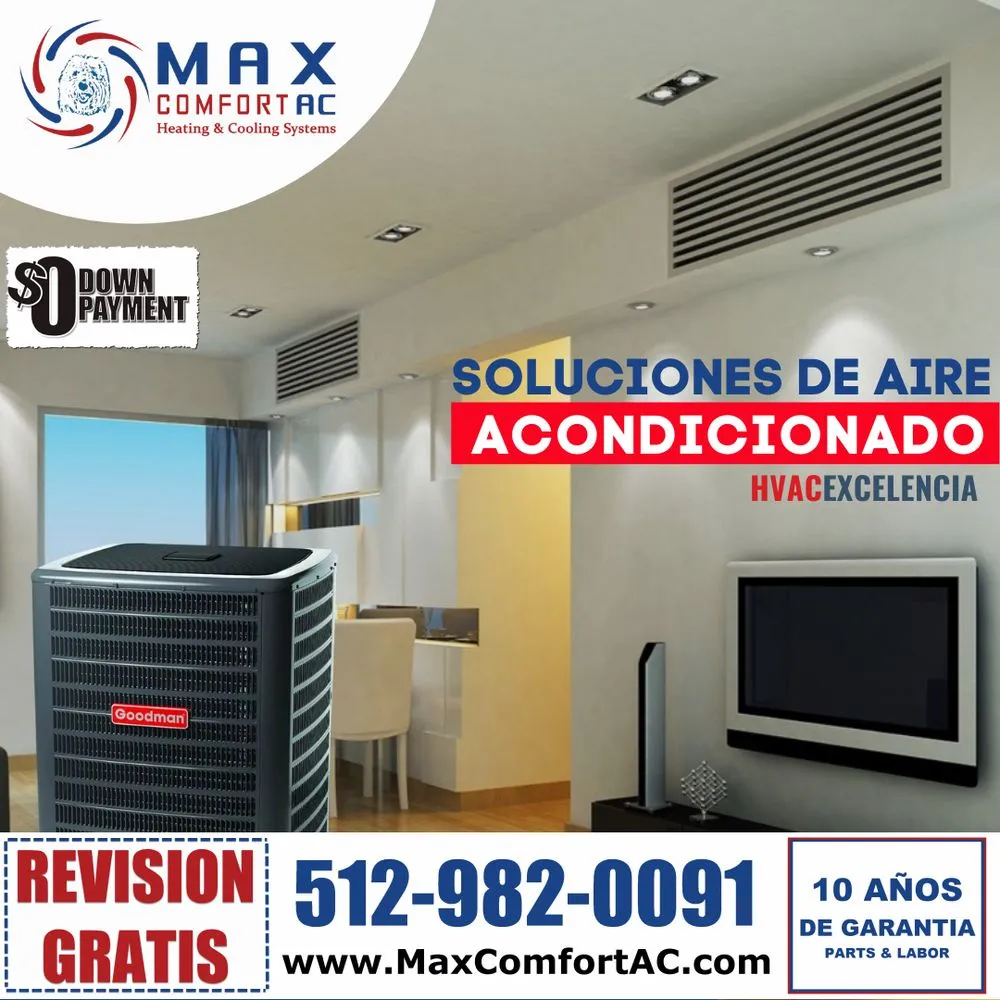 Slide of Max Comfort AC