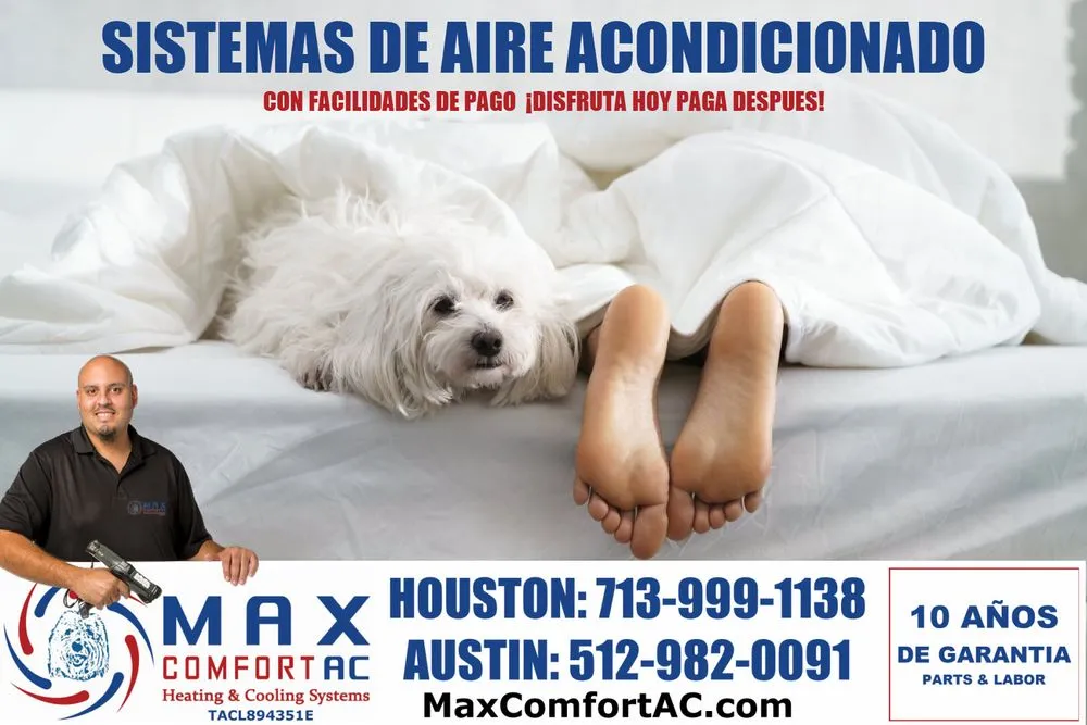 Slide of Max Comfort AC