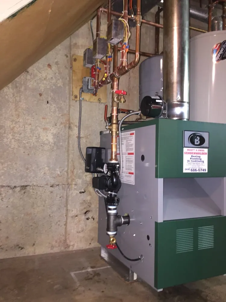 Slide of Max Sr. & Paul Schoenwalder Plumbing Heating Air Conditioning