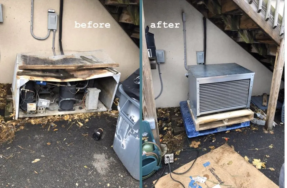 Slide of Maxicool HVAC service