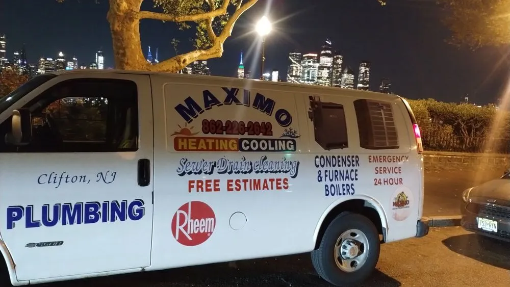 Slide of Maximo Heating, Cooling & Plumbing