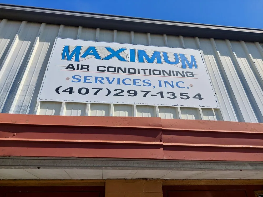 Slide of Maximum Air Conditioning Services
