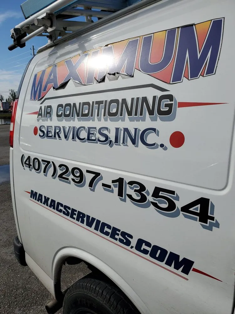 Slide of Maximum Air Conditioning Services