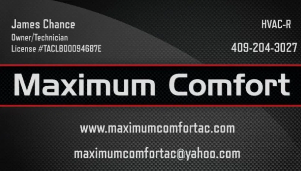 Slide of Maximum Comfort AC & Heat