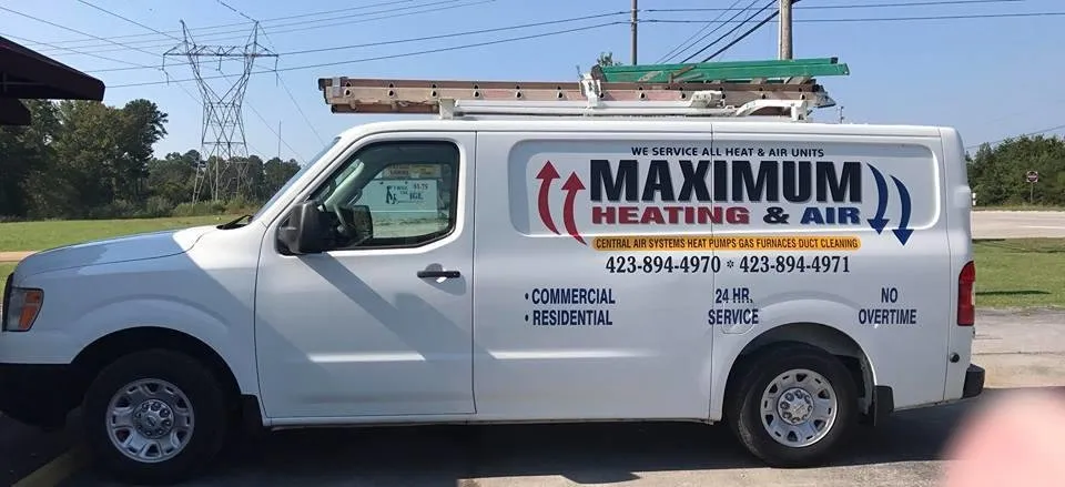 Slide of Maximum Heating and Air