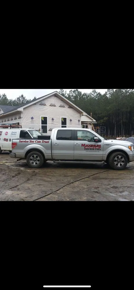 Slide of Maximum Heating and Air