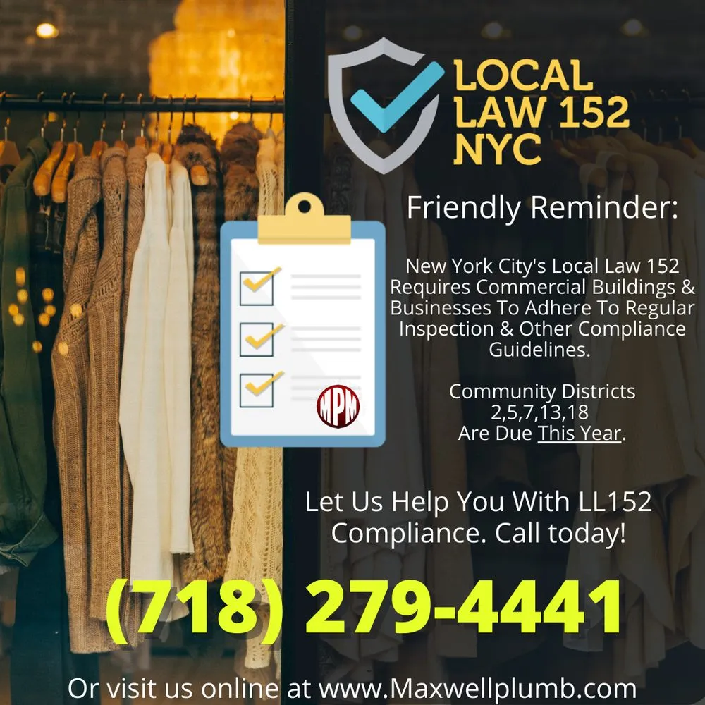 Slide of Maxwell Plumb Mechanical