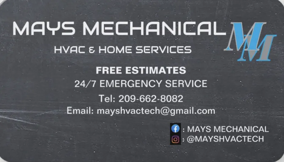 Slide of Mays Mechanical