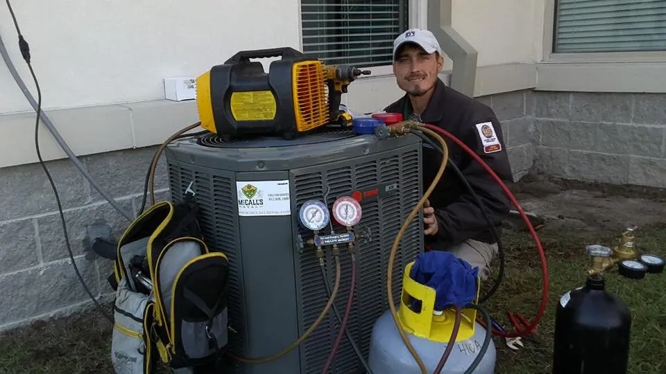 Slide of McCall's HVAC