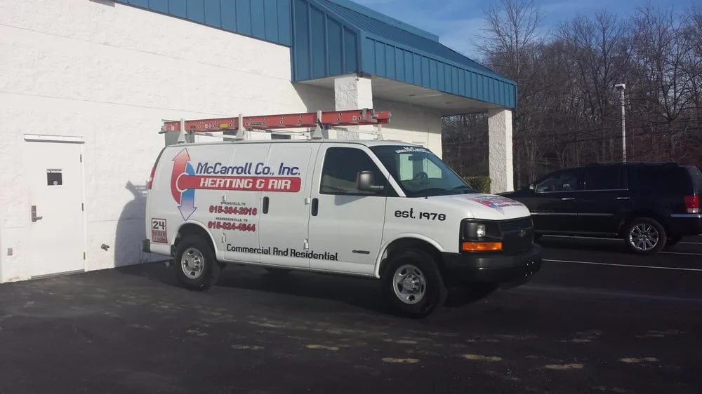 Slide of McCarroll Heating and Air