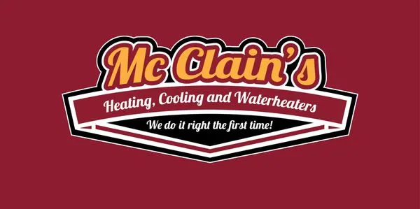 McClain's Heating Cooling and Waterheaters Logo
