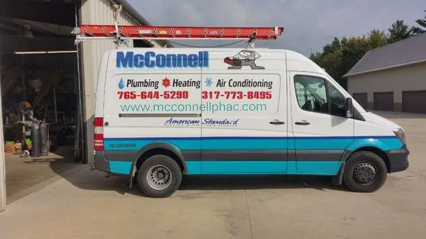 McConnell Plumbing Heating & AC Logo